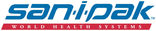 Sanipak logo with World Health Systems tagline